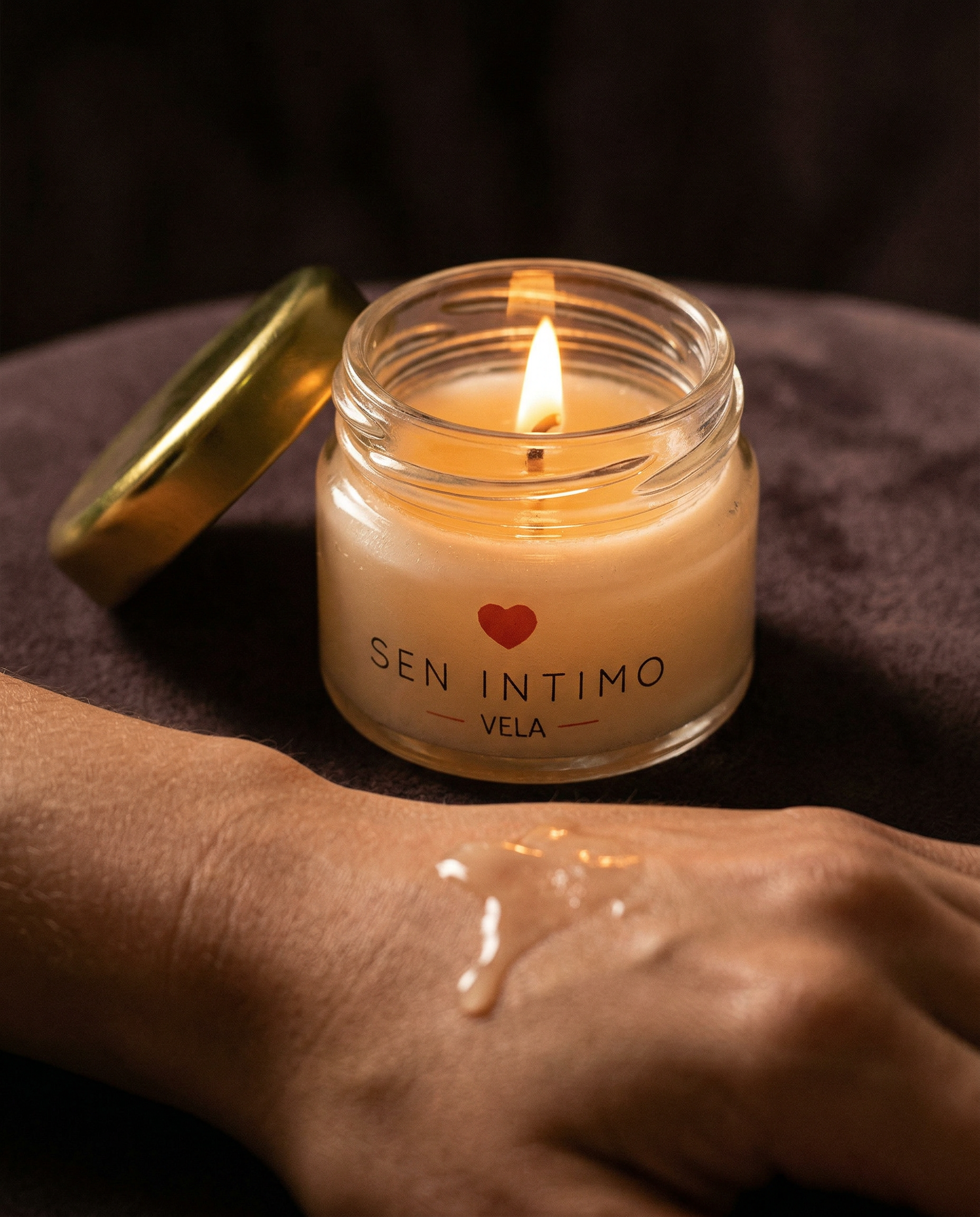 Vela Sensual Sen Intimo - Masaje y Aromaterapia
