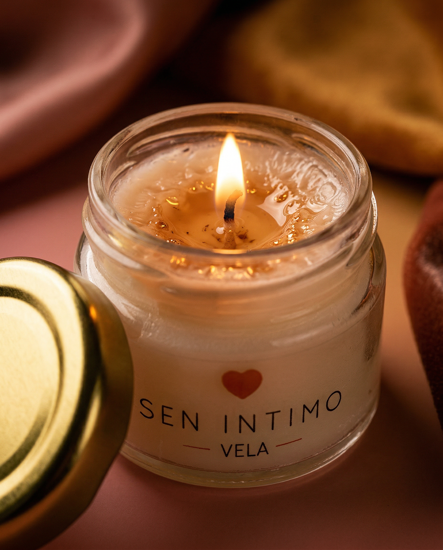 Vela Sensual Sen Intimo - Masaje y Aromaterapia