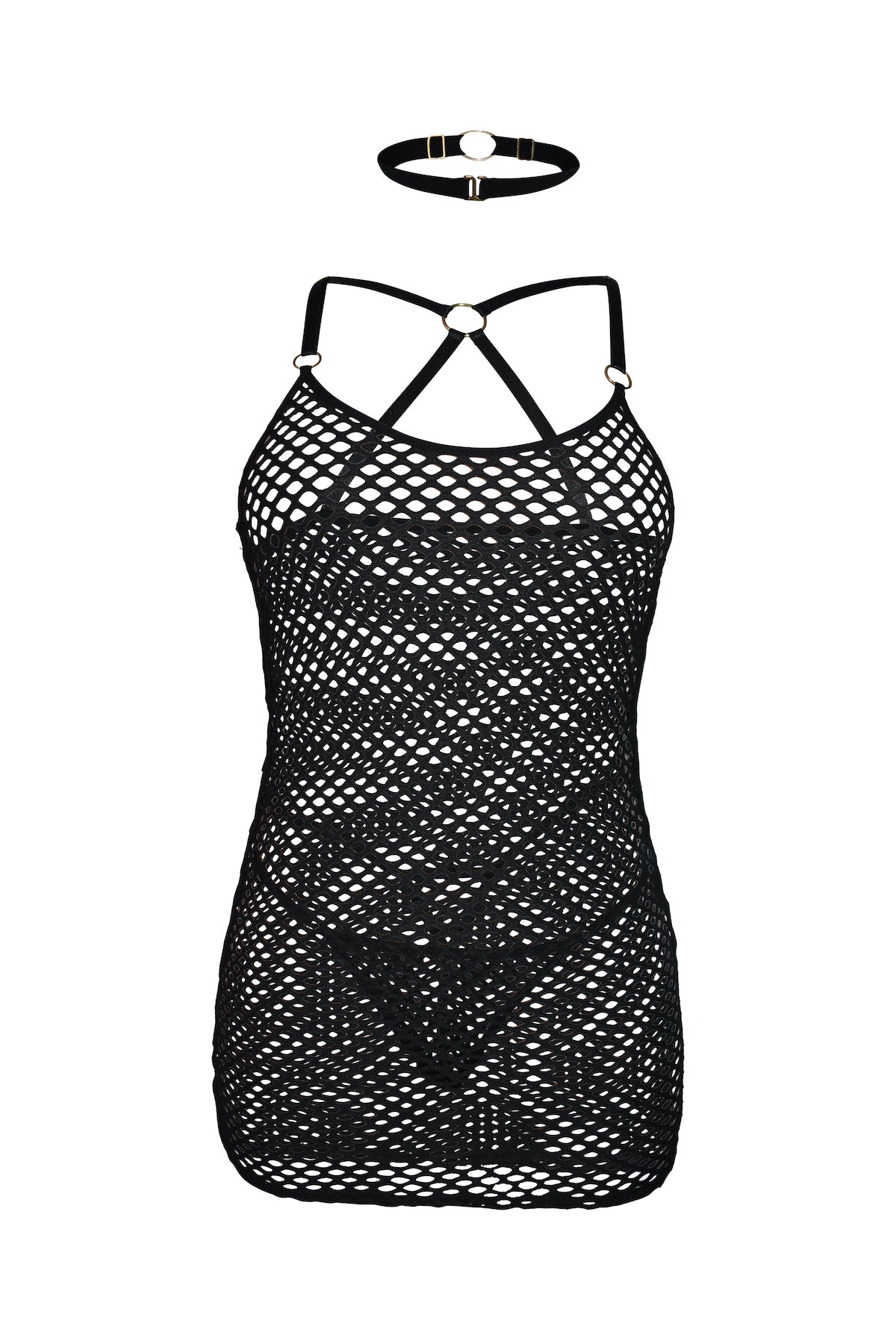 Vestido Frenesí en Malla: Despierta la Pasión con Estilo y Elegancia