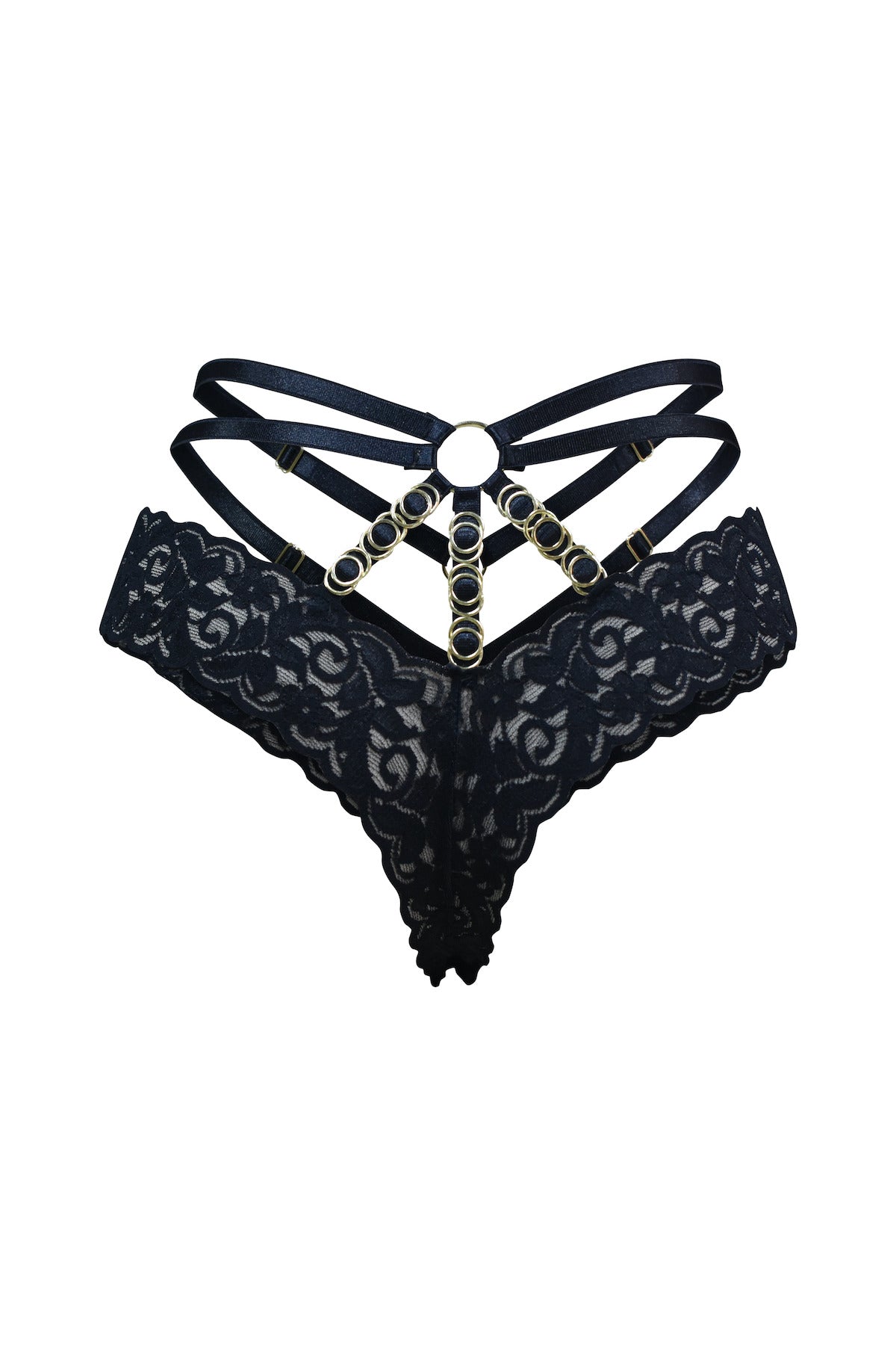 Panty Karma Cachetero con Elegantes Herrajes Dorados en Mitología