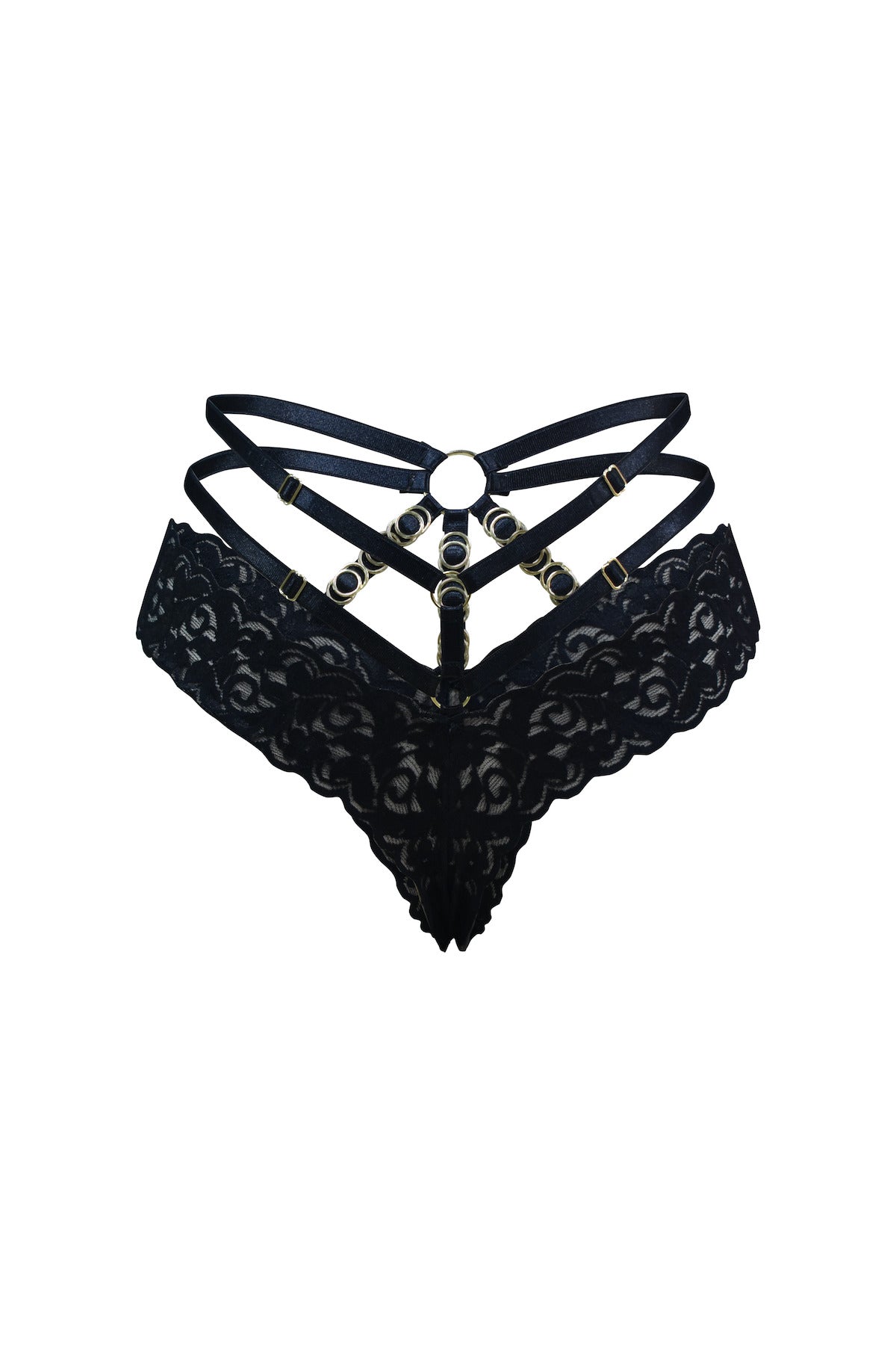 Panty Karma Cachetero con Elegantes Herrajes Dorados en Mitología