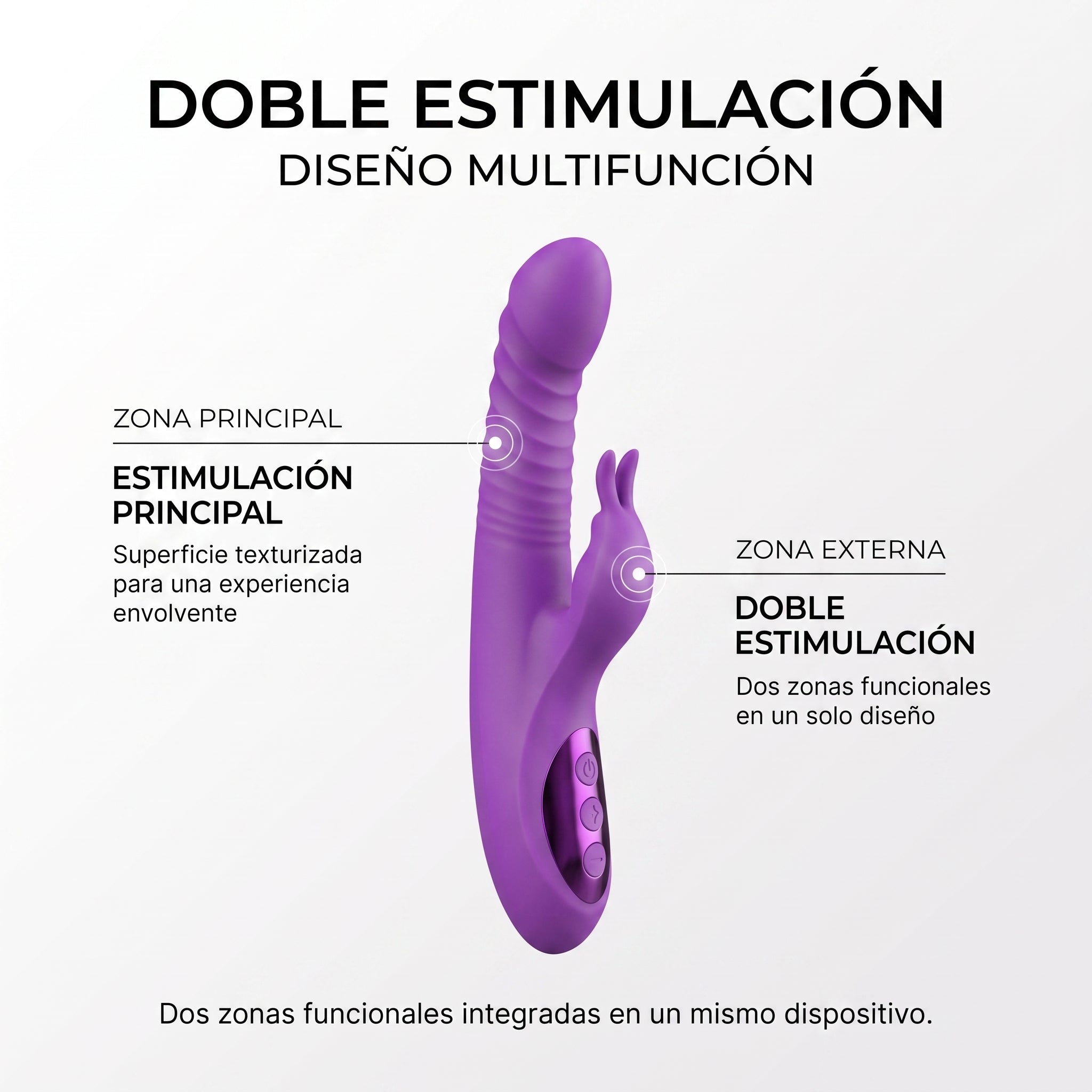 Vibrador rabbit ZD-005