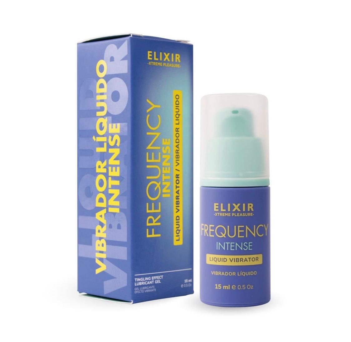 Vibrador liquido Frequency  intenso Elixir  x 15 ml