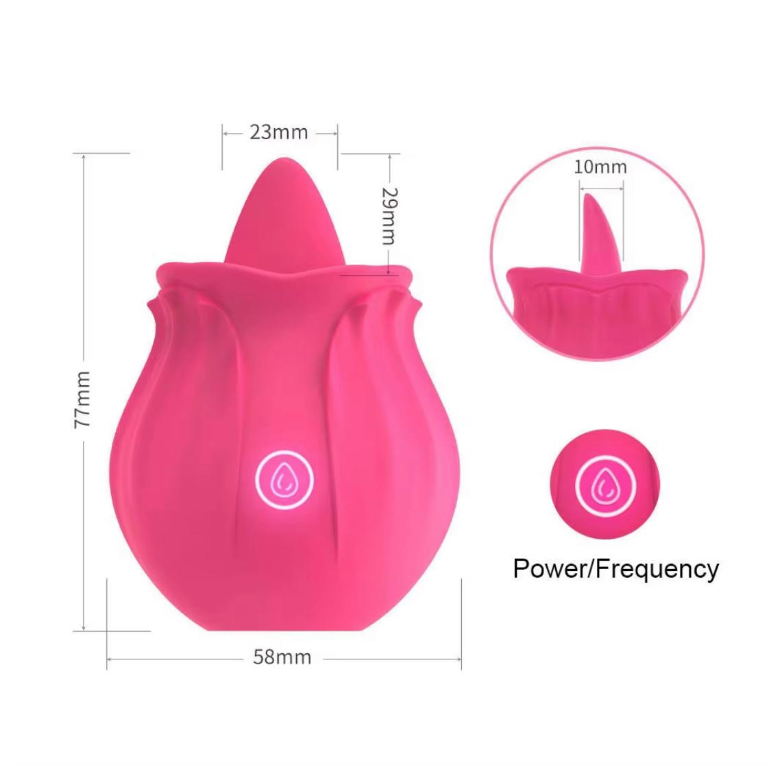 Vibrador de Lengua – Estimulador Clitoral con Lengüeta
